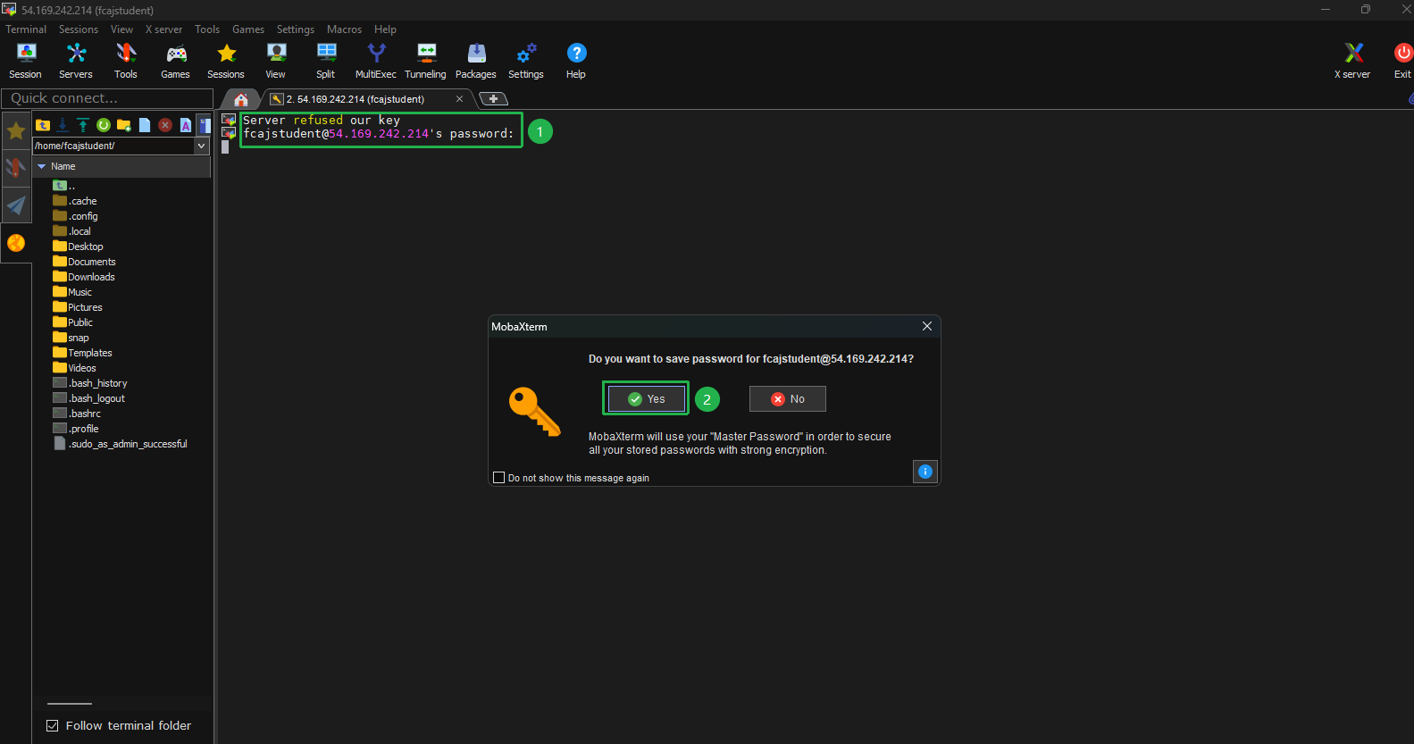SSH Info