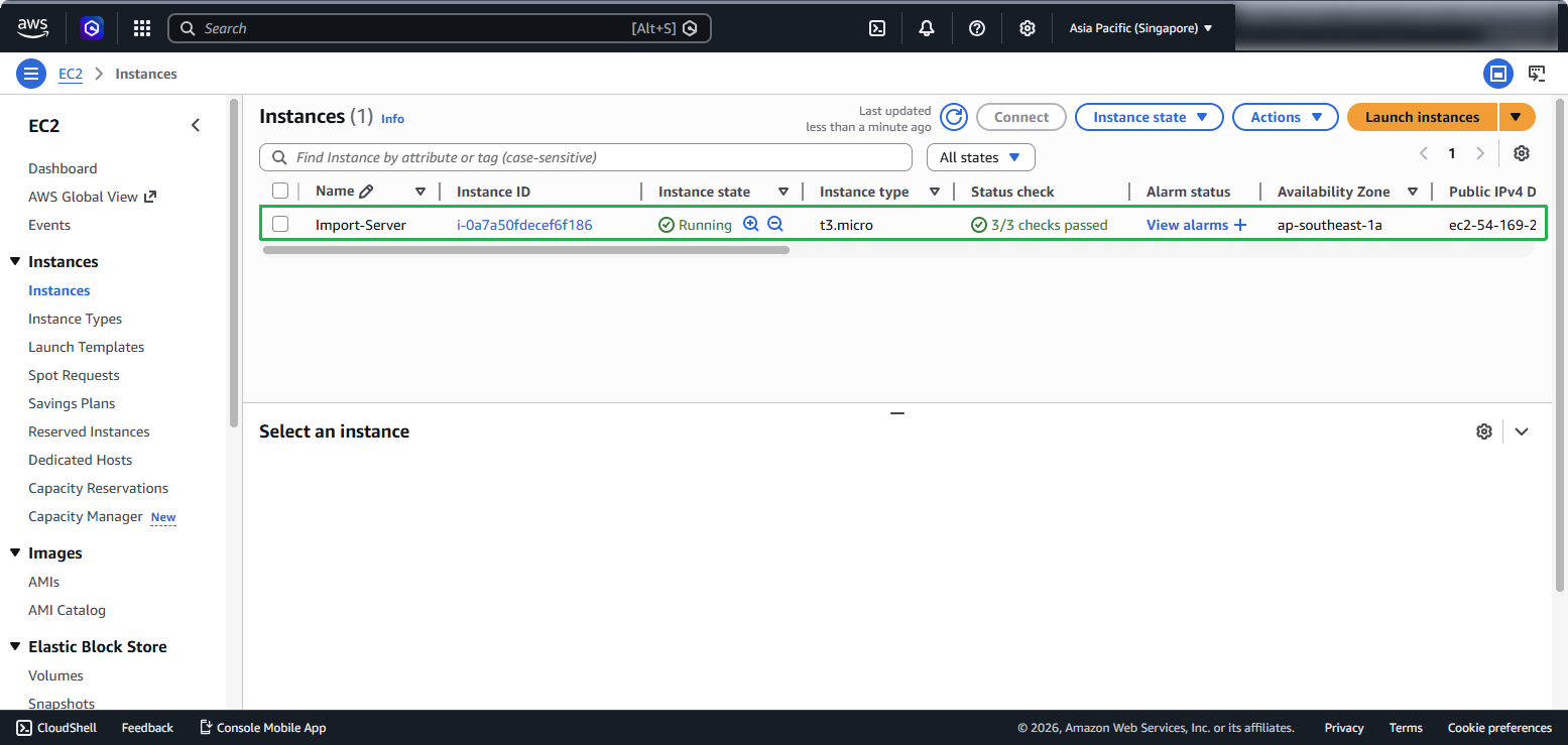 Instance Details