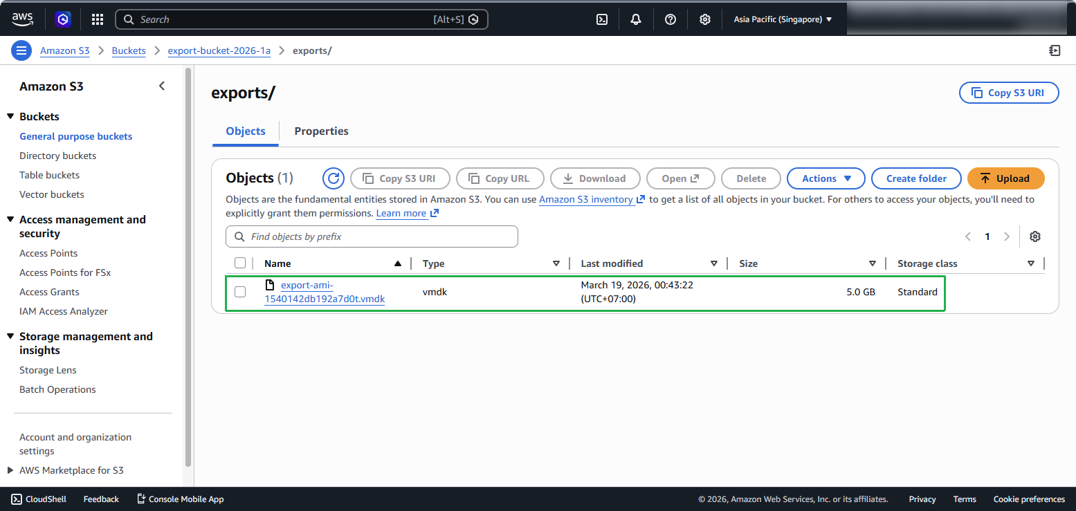 Check Export Progress